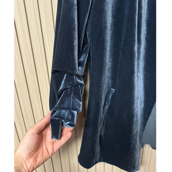 Bishop + Young Icon Velvet Blazer Emerald Women’s Size S - Picture 3 of 8